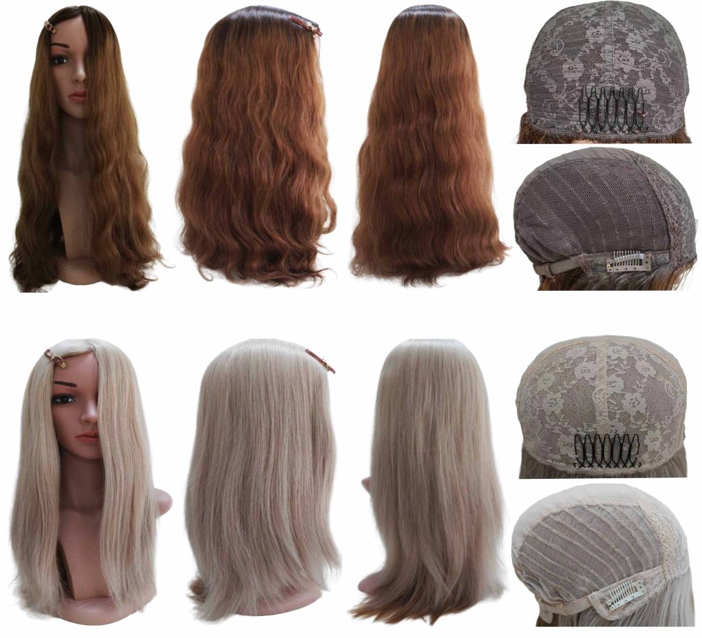 double drawn and single drawn jewish wig kosher wig