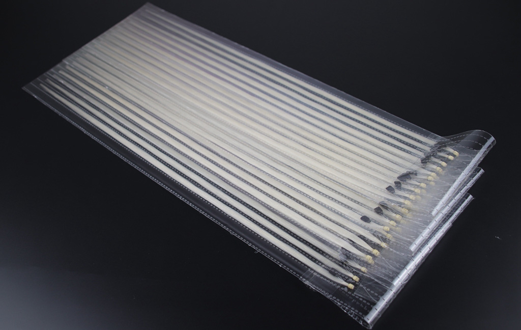 blonde micro ring hair extension