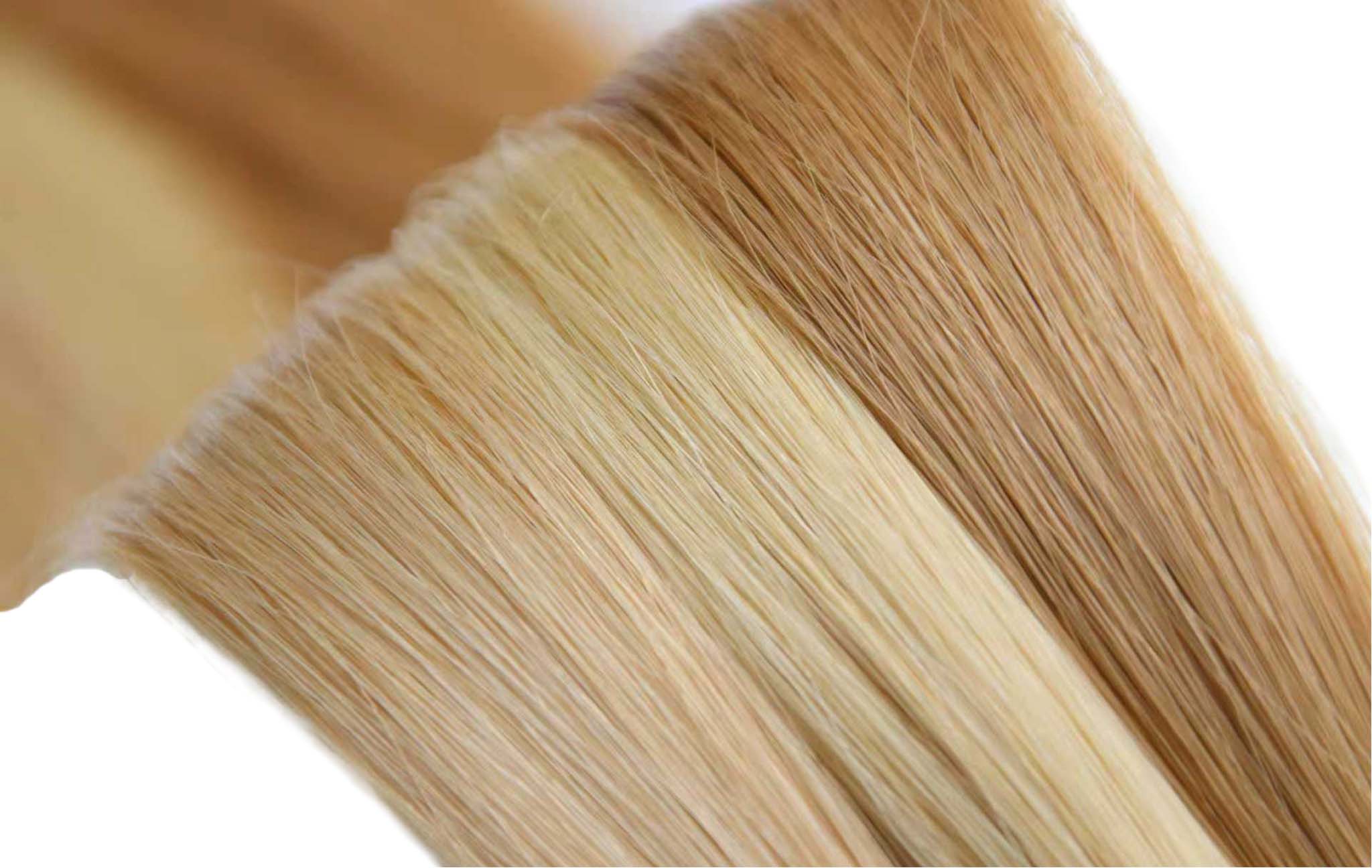 nice blonde hair nano ring hair extension