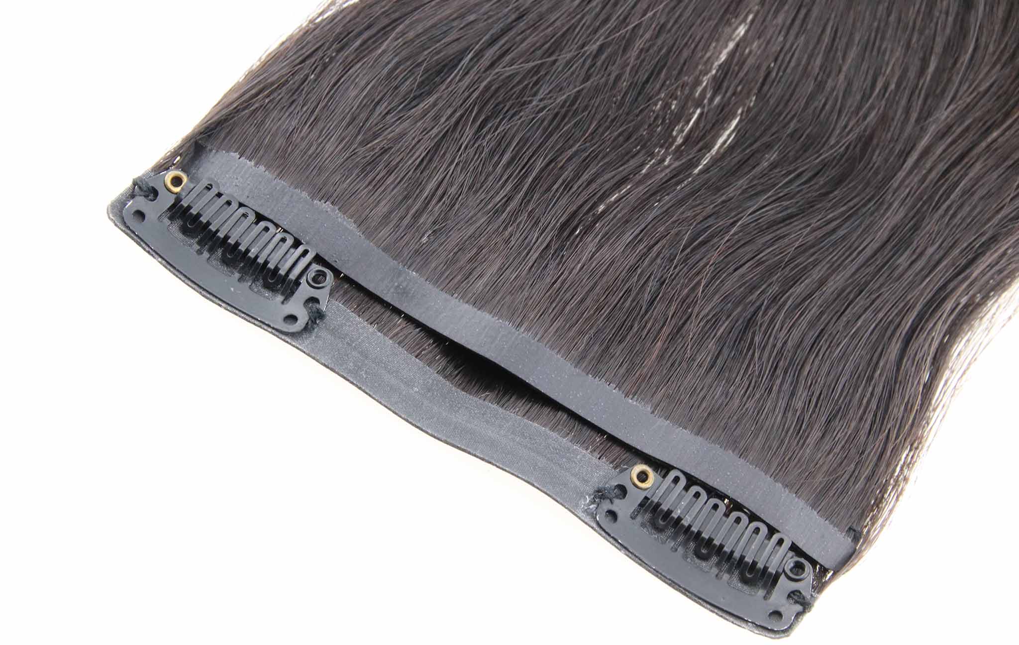 virgin skin clips in hair extension